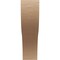 Ekena Millwork 5-inch W x 14-inch D x 18-inch H Geneva Rough Cedar Woodgrain TimberThane Knee Brace, Primed BRCUR05X14X18GNVRCPR - alternate 4